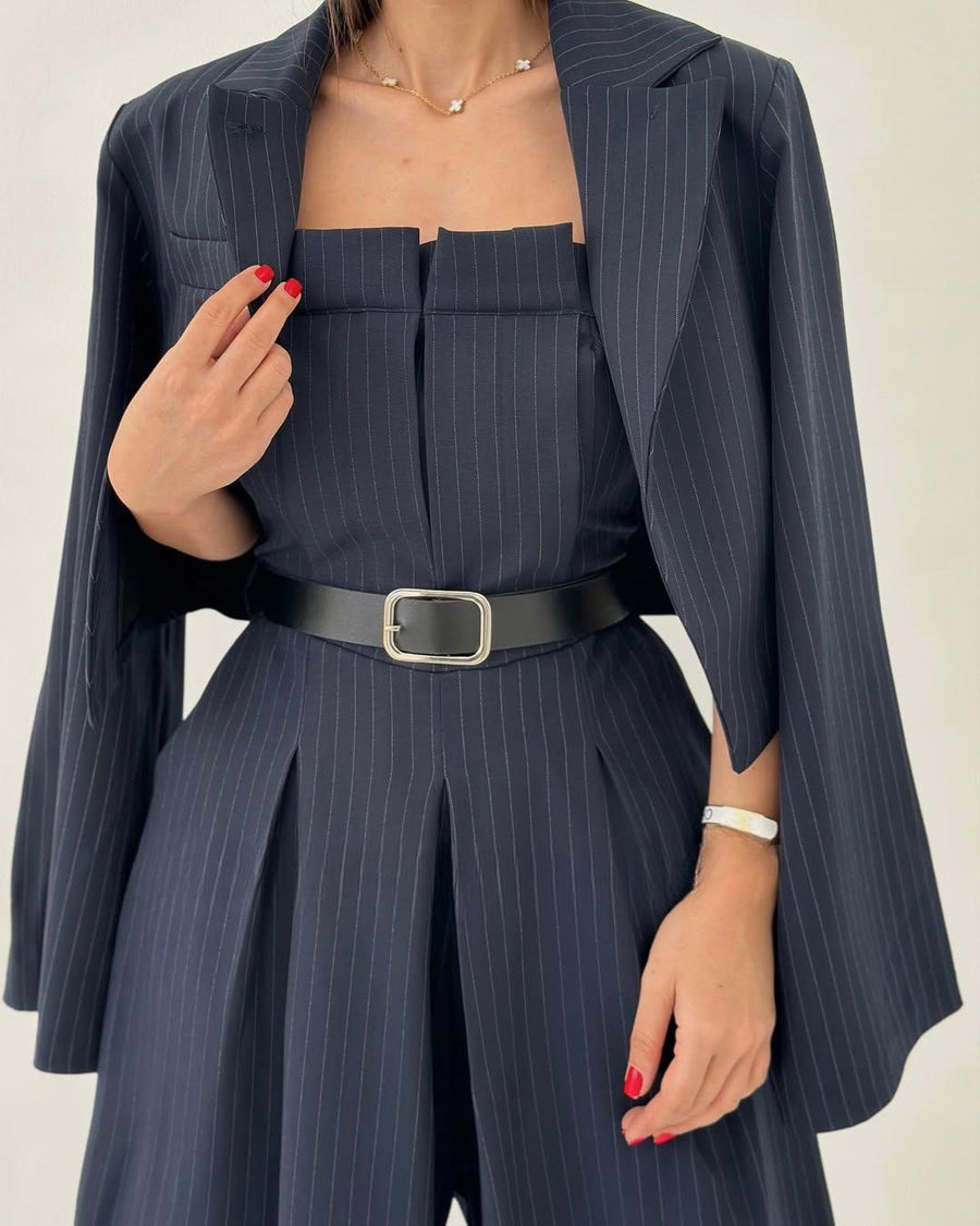 Éclat™ – Women’s Bustier & Jacket Set – Elegant & Trendy Style
