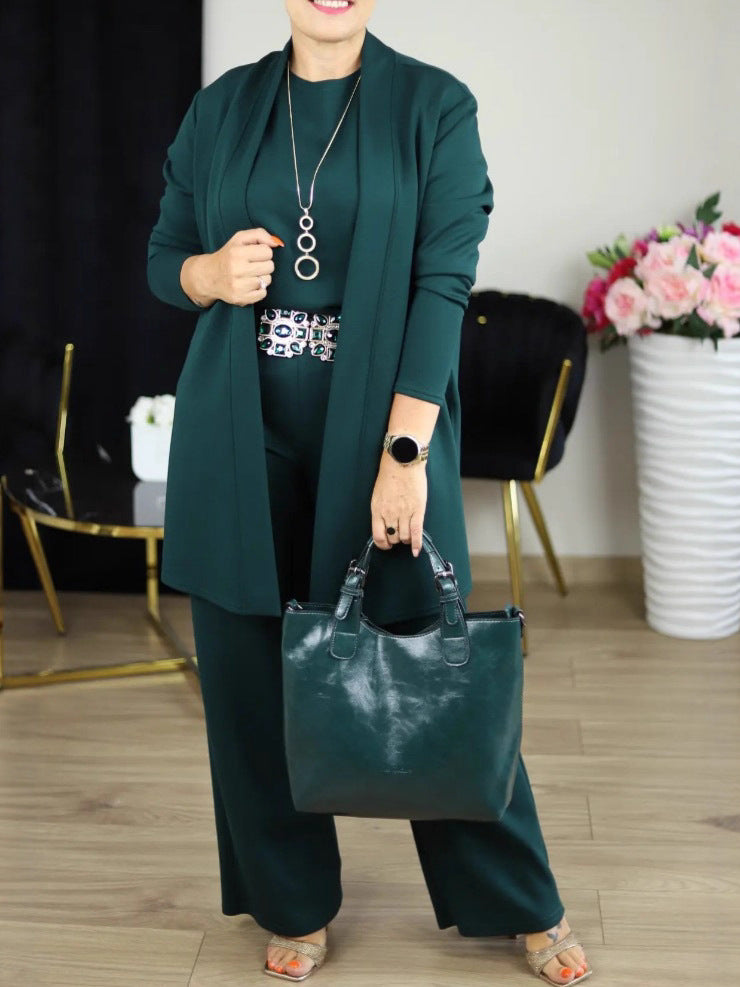Amira™ | Luxurious & Comfortable Three-Piece Women's Suit ✅
