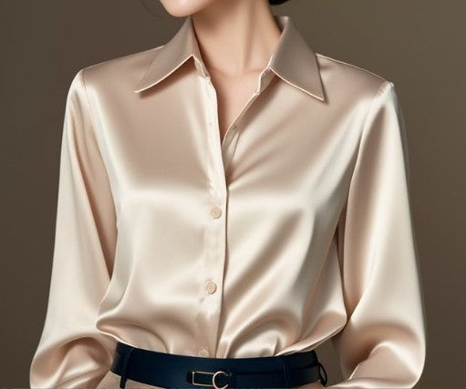 Elvire Satin Blouse