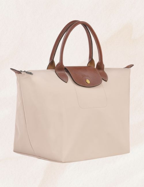 The Longchamp - Large Le Pliage Tote, Black